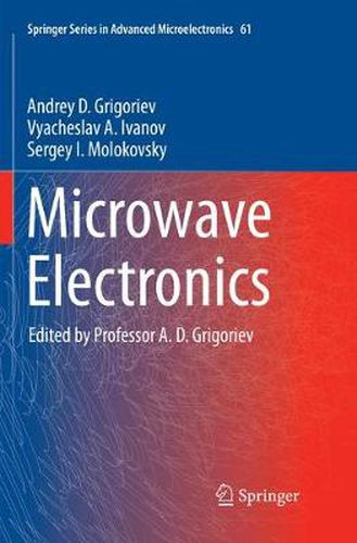 Cover image for Microwave Electronics