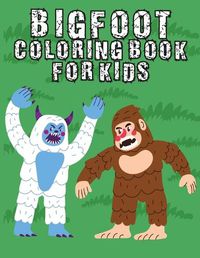 Cover image for Bigfoot Activity Book for Kids