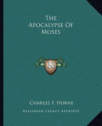 Cover image for The Apocalypse of Moses