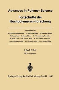 Cover image for Advances in Polymer Science / Fortschritte der Hochpolymeren-Forschung