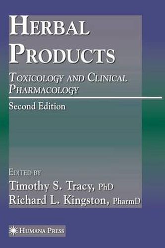 Cover image for Herbal Products: Toxicology and Clinical Pharmacology