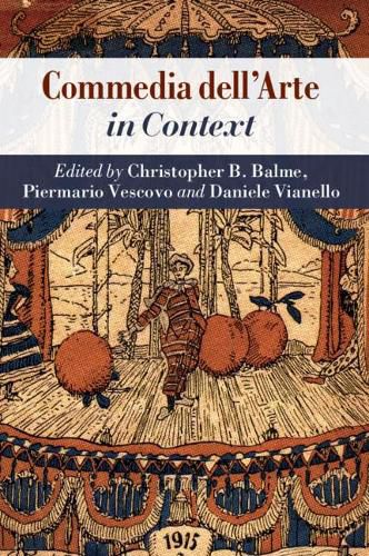 Cover image for Commedia dell'Arte in Context