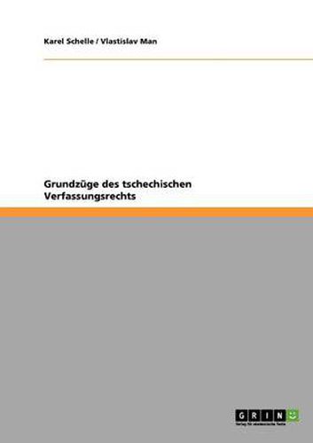 Cover image for Grundzuge des tschechischen Verfassungsrechts