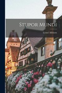 Cover image for Stupor Mundi