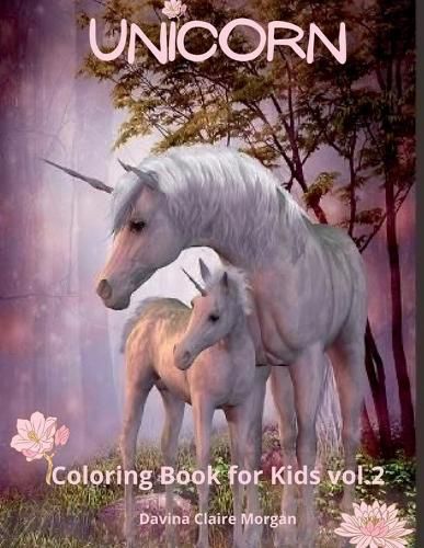 Cover image for Unicorn Coloring Book for Kids vol.2