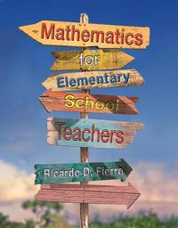 Cover image for Mathematics for Elementary School Teachers