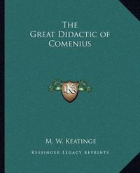 Cover image for The Great Didactic of Comenius