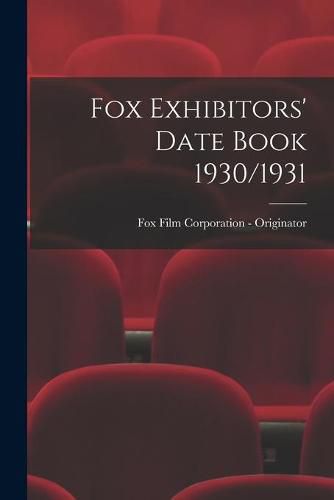 Cover image for Fox Exhibitors' Date Book 1930/1931