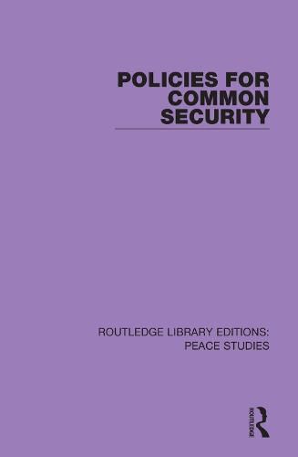 Cover image for Policies for Common Security