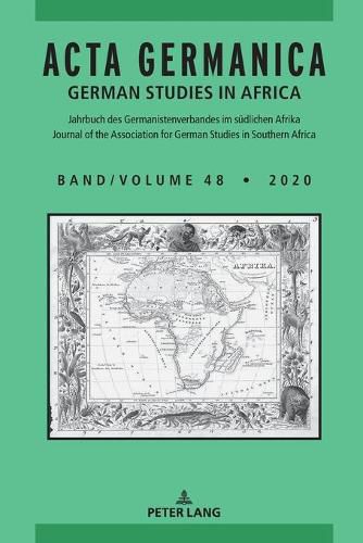 Cover image for ACTA Germanica: German Studies in Africa