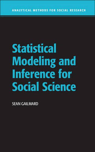 Cover image for Statistical Modeling and Inference for Social Science