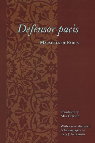 Cover image for Defensor Pacis