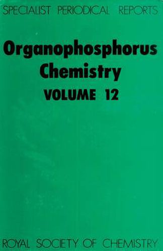 Cover image for Organophosphorus Chemistry: Volume 12