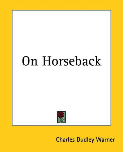 Cover image for On Horseback