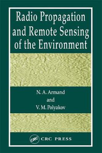 Cover image for Radio Propagation and Remote Sensing of the Environment