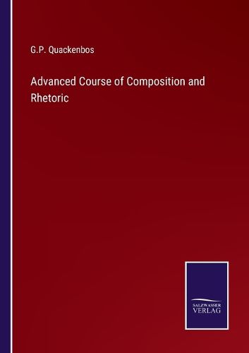 Cover image for Advanced Course of Composition and Rhetoric