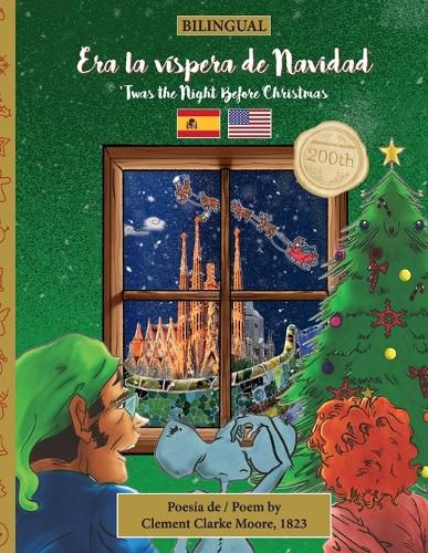 Cover image for BILINGUAL 'Twas the Night Before Christmas - 200th Anniversary Edition