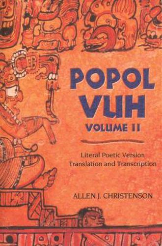 Cover image for Popol Vuh: Literal Poetic Version Translation and Transcription