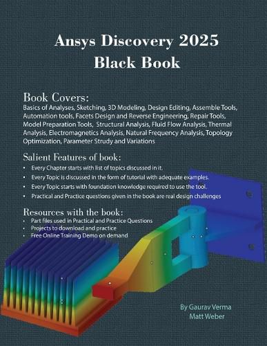 Cover image for Ansys Discovery 2025 Black Book