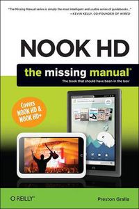 Cover image for NOOK HD - The Missing Manual 2e