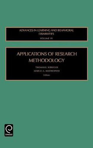 Cover image for Applications of Research Methodology