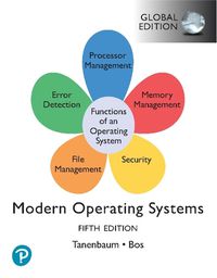 Cover image for Modern Operating Systems, Global Edition