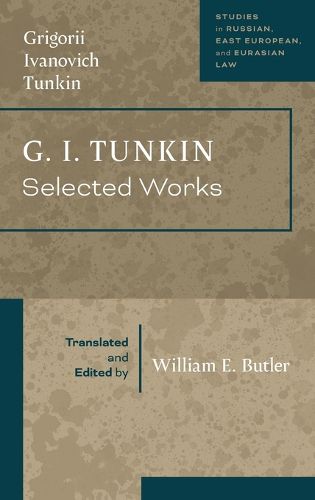 Cover image for G. I. Tunkin