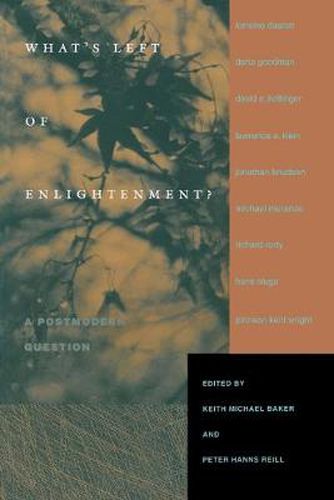 Cover image for What's Left of Enlightenment?: A Postmodern Question