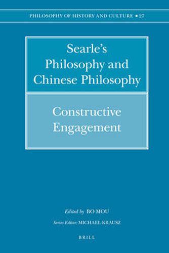 Cover image for Searle's Philosophy and Chinese Philosophy: Constructive Engagement