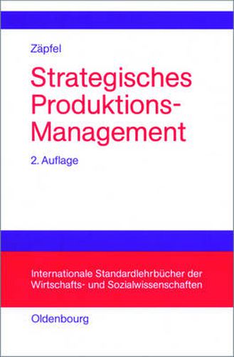 Cover image for Strategisches Produktions-Management