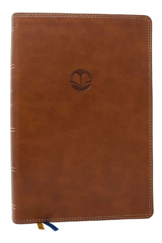 Cover image for Enduring Word Study Bible: Pastoral Commentary from Every Chapter of the Bible (NKJV, Brown Leathersoft, Red Letter, Comfort Print, Thumb Indexed)