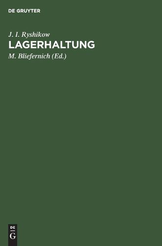Cover image for Lagerhaltung