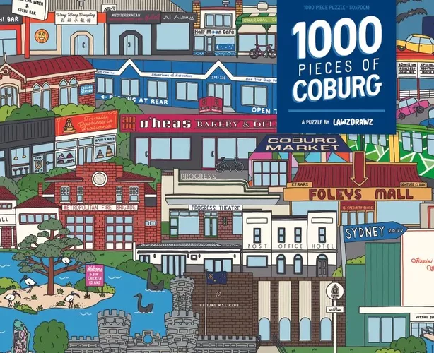 Cover image for 1000 Pieces of Coburg Jigsaw Puzzle