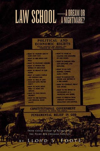 Cover image for Law School-A Dream-Or a Nightmare?