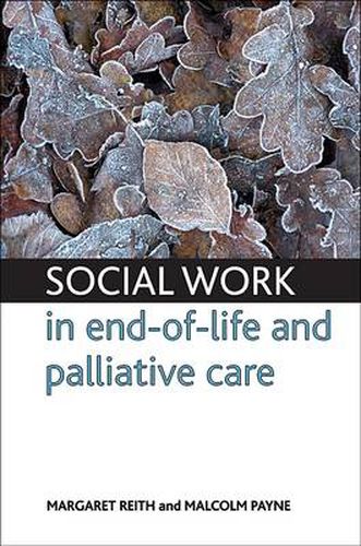 Cover image for Social work in end-of-life and palliative care