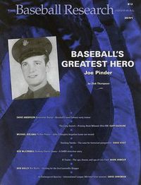 Cover image for The Baseball Research Journal (BRJ), Volume 30