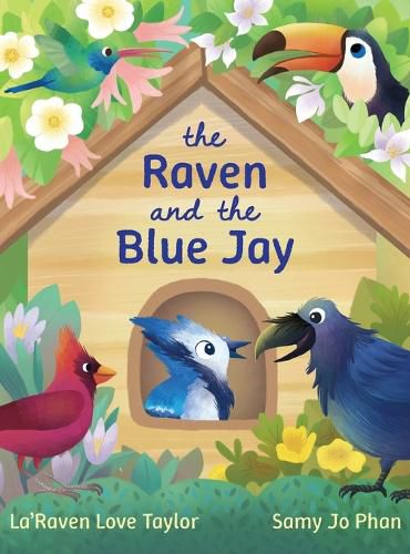 Cover image for The Raven and the Blue Jay