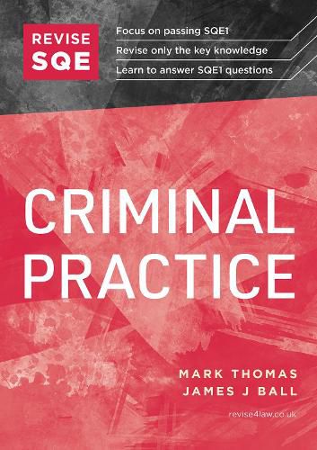 Revise SQE Criminal Practice