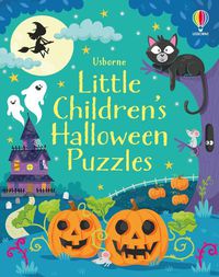 Cover image for Little Children's Halloween Puzzles