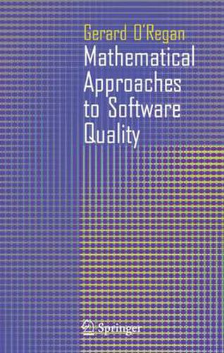 Cover image for Mathematical Approaches to Software Quality