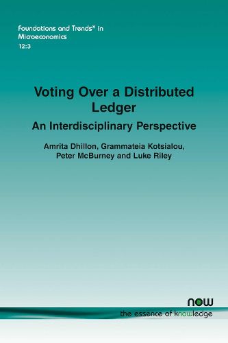 Cover image for Voting Over a Distributed Ledger: An Interdisciplinary Perspective