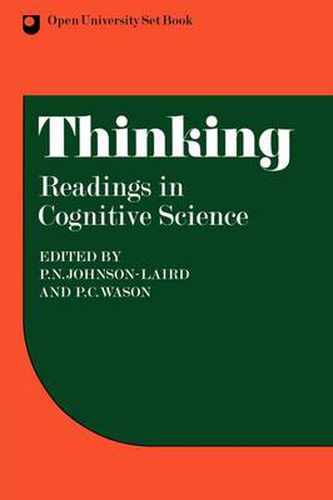 Cover image for Thinking: Readings in Cognitive Science