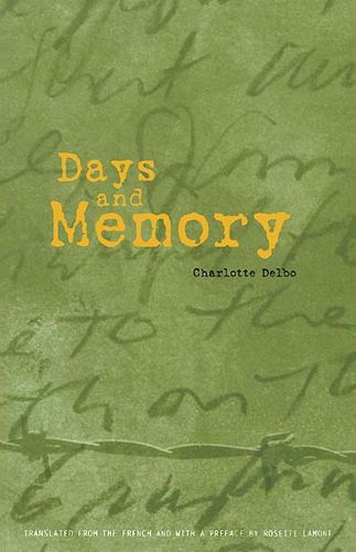 Cover image for Days and Memory