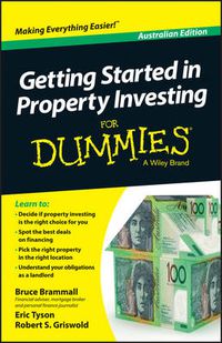 Cover image for Getting Started in Property Investment For Dummies - Australia