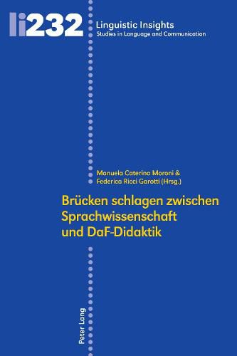 Cover image for Bruecken Schlagen Zwischen Sprachwissenschaft Und Daf-Didaktik