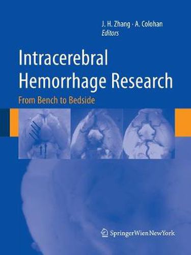 Cover image for Intracerebral Hemorrhage Research: From Bench to Bedside