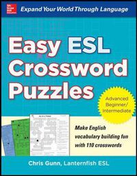 Cover image for Easy ESL Crossword Puzzles