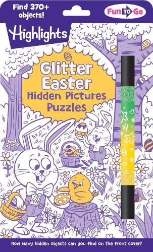 Cover image for Glitter Easter Hidden Pictures Puzzles