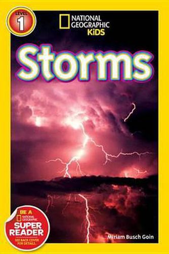 Cover image for National Geographic Readers: Storms!