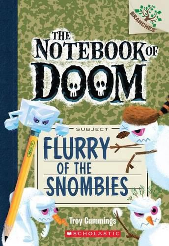 Cover image for Flurry of the Snombies: A Branches Book (the Notebook of Doom #7): Volume 7